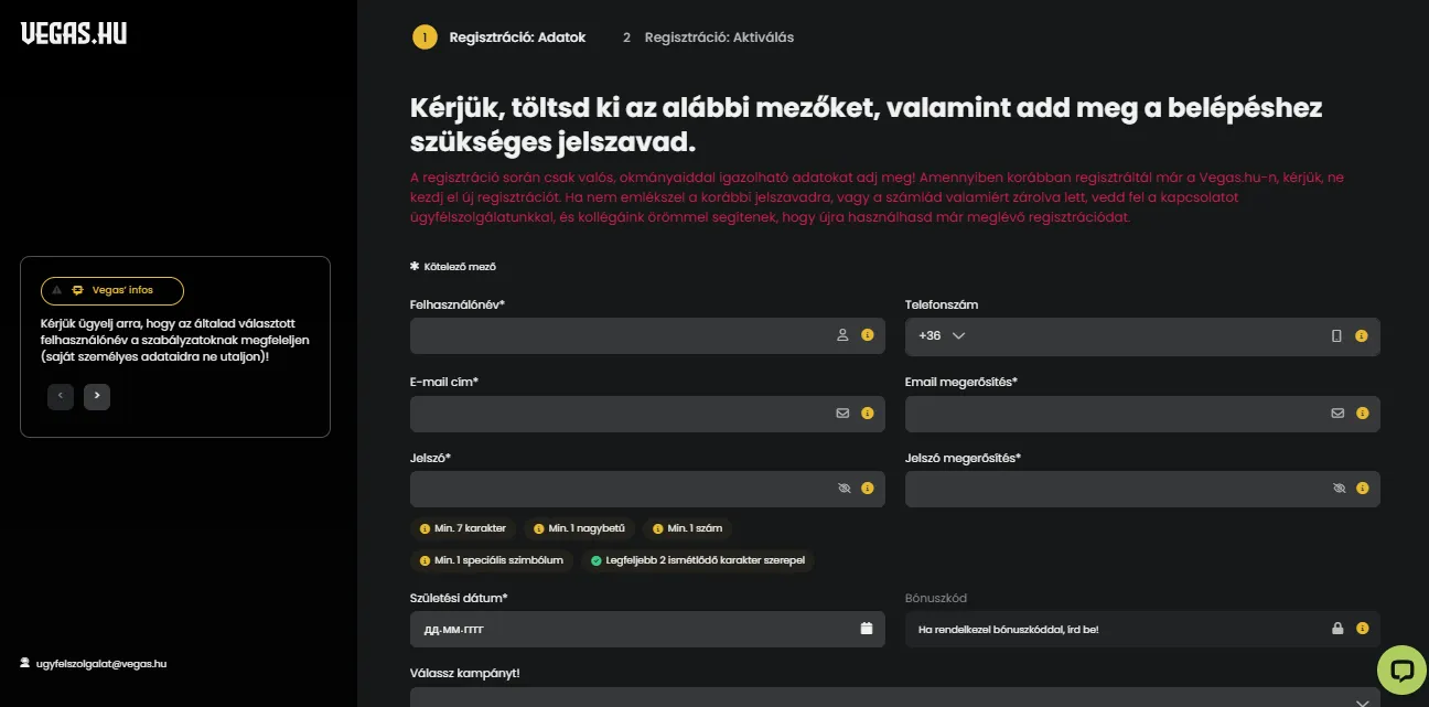 Bónuszok és promóciók magyar online kaszinókban