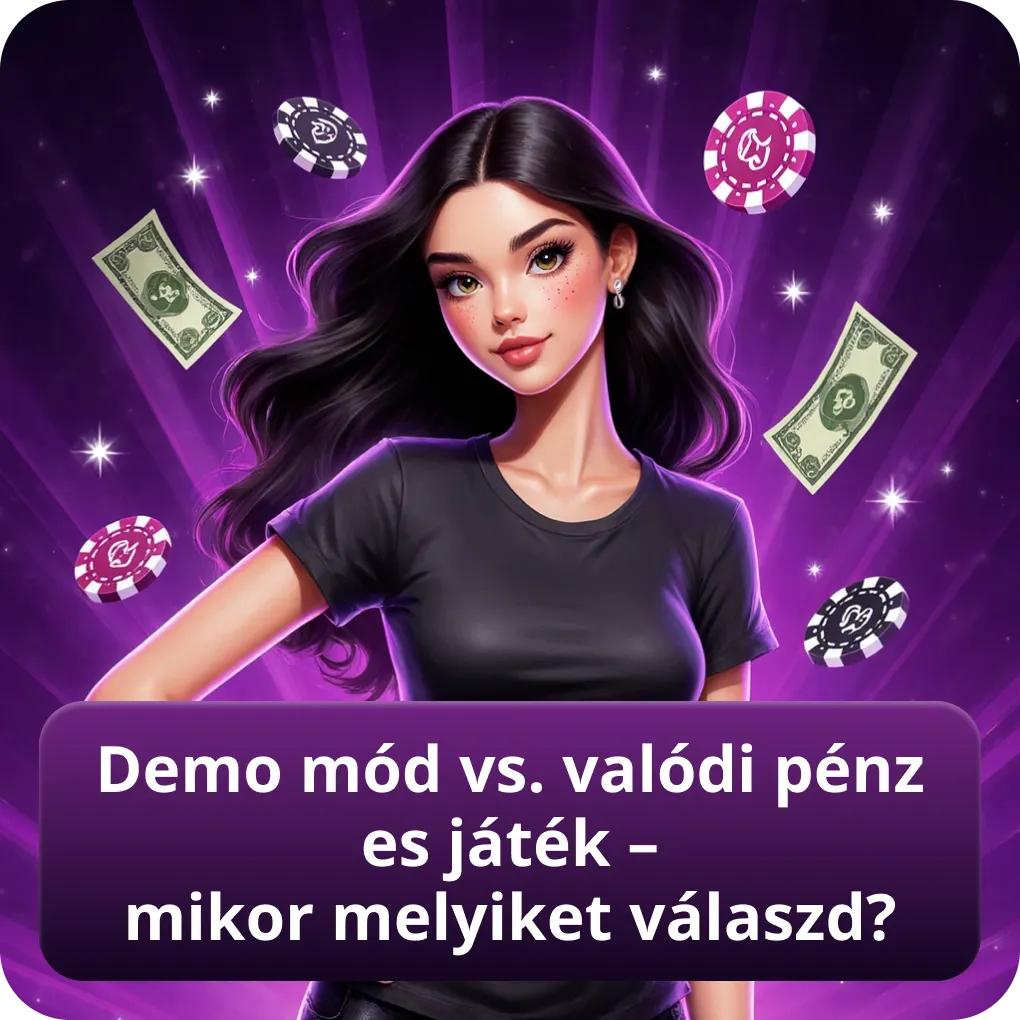 Demo mód vs. valódi pénzes játék – mikor melyiket válaszd?