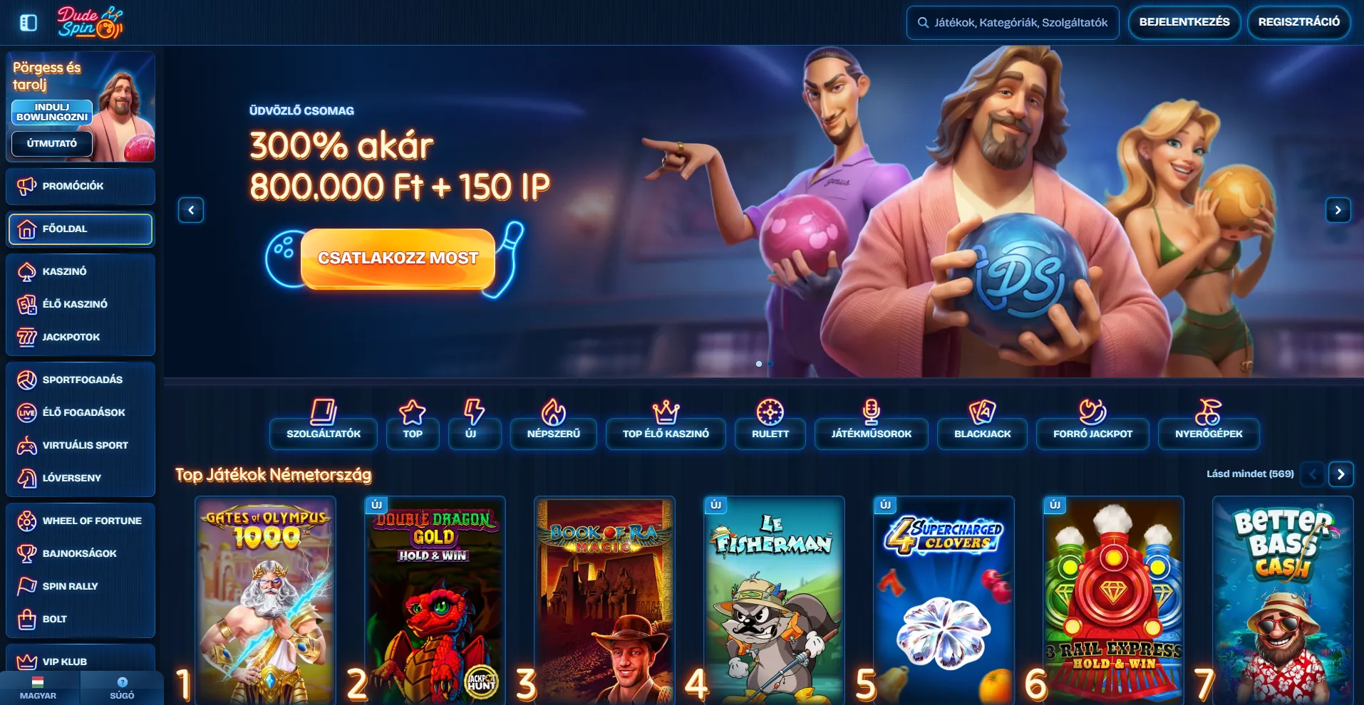 Tippek HUF Casino Választáshoz